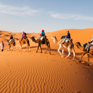 TRAVEL SERVICES: APRIL 9–13 FULL MOROCCO TRIP: TRANSFERS, EXPERIENCES, SAHARA, HOTEL, EXTRA NIGHT, HOT AIR BALLOON– NON REFUNDABLE